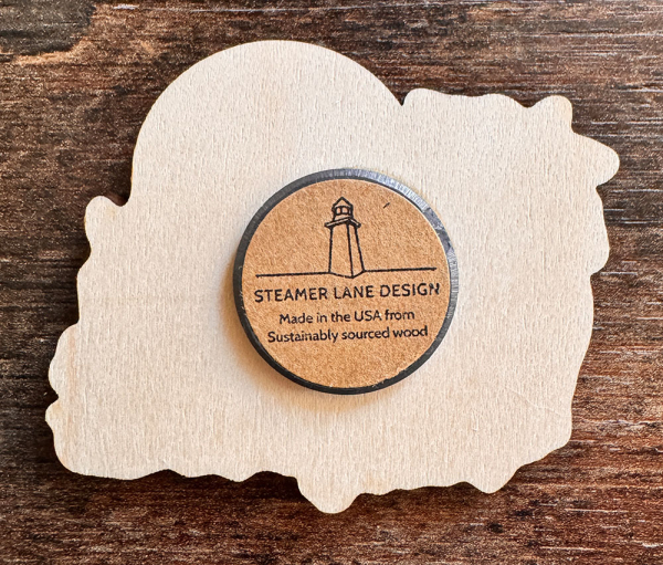 *NEU* Holzmagnet " Konny Island III " Design